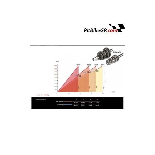 CAJA DE CAMBIO COMPLETA MBF DAYTONA
