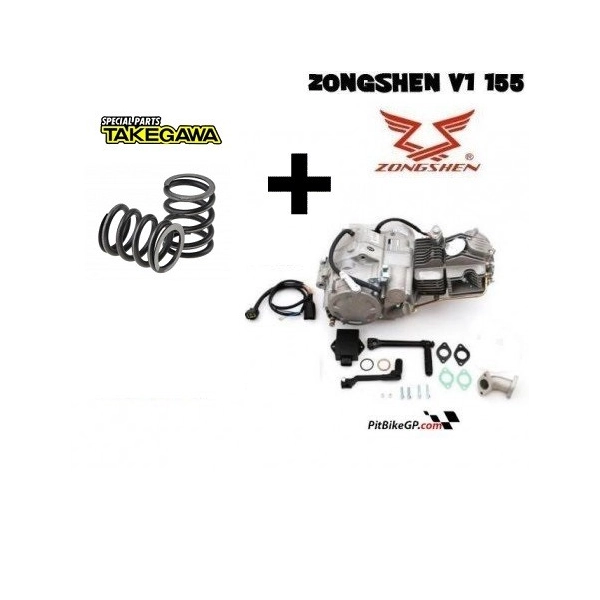 MOTOR Z155 KLX + MUELLES DUROS TAKEGAWA