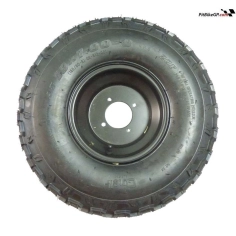 RUEDA COMPLETA TRASERA QUAD 8 PULGADAS