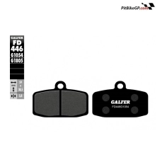 PASTILLAS DE FRENO GALFER SEMIMETAL FRENO FORMULA