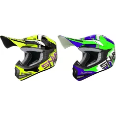 CASCO CROSS  SHIRO HELMET MX-734