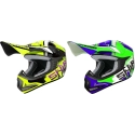 CASCO CROSS  SHIRO HELMET MX-734