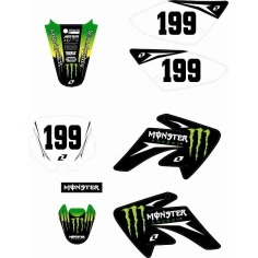 PEGATINAS MONSTER ENERGY CRF70