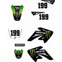 PEGATINAS MONSTER ENERGY CRF70