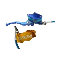 KIT FRENO COMPLETO RADIAL 4 PISTONES OVERMAD