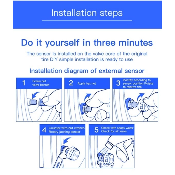 MEDIDOR DIGITAL PRESIÓN Y TEMPERATURA NEUMÁTICOS