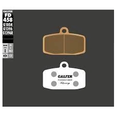 Pastillas Galfer sinterizadas freno Fórmula 2