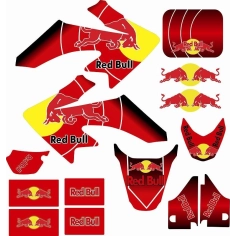 PEGATINAS RED BULL CRF50/CRF70