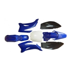 Plásticos formato TTR colo azul